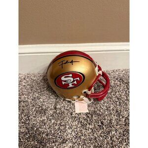 Frank Gore signed autographed San Francisco 49ers Mini Helmet Beckett Witness